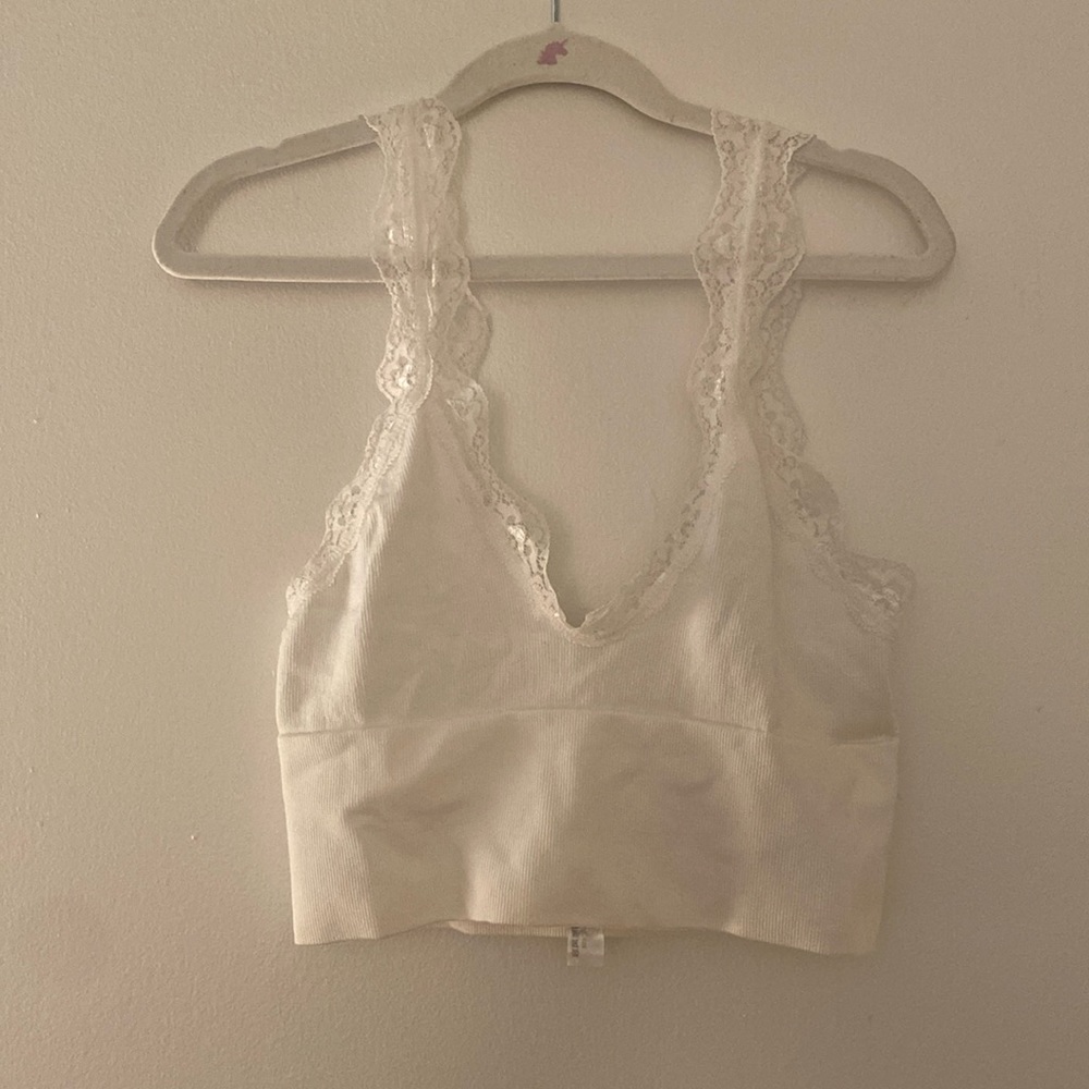 white tank with lace detail